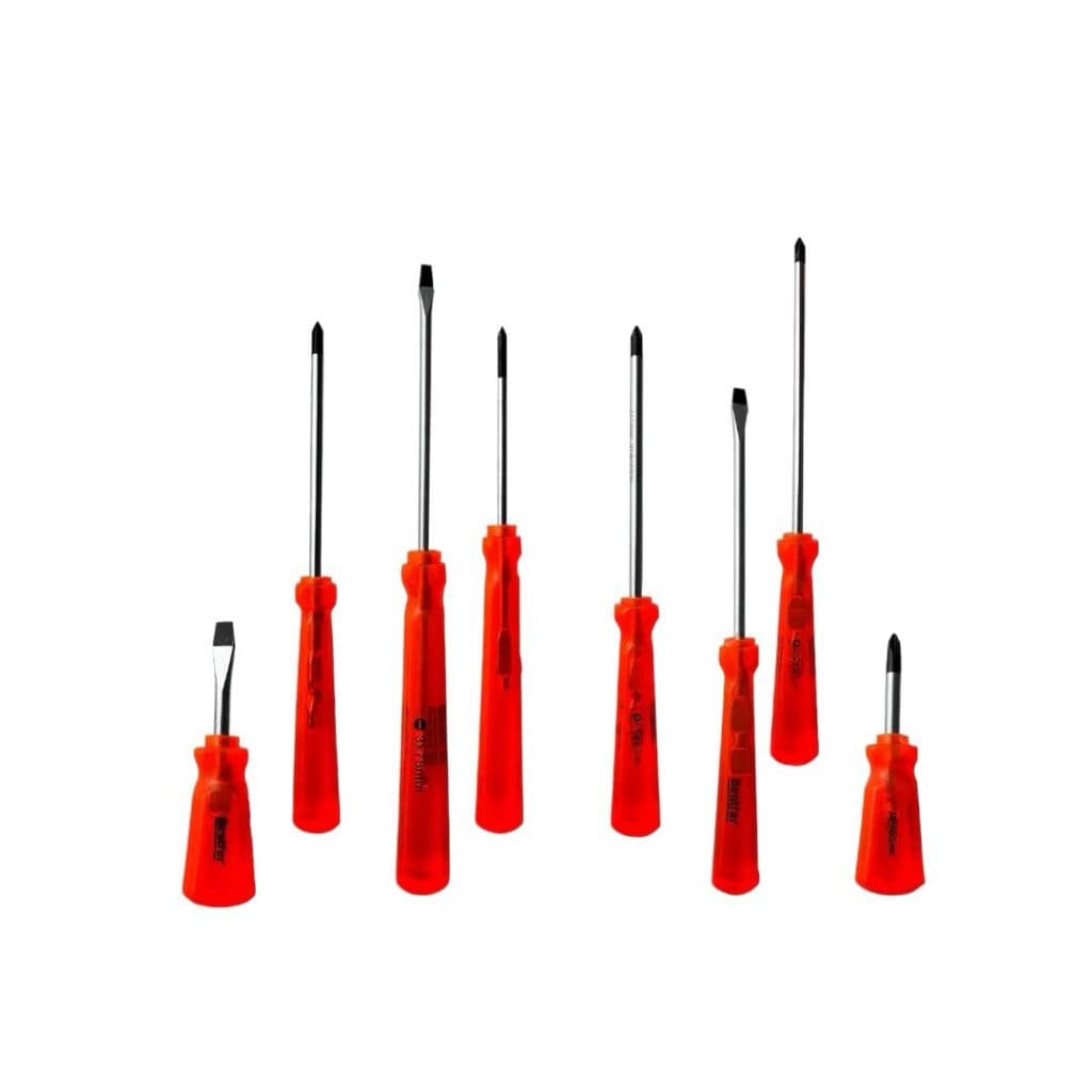Jogo Chave De Fenda E Philips Kit C/ 8 Pçs Bestfer (bfh2777)