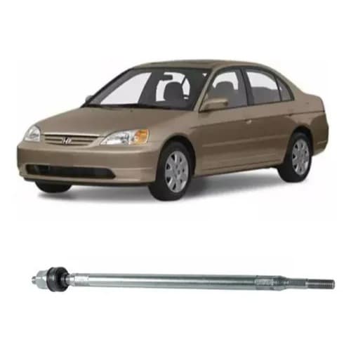 Barra Axial Civic 2001 A 2006 Lado Esquerdo E Direito