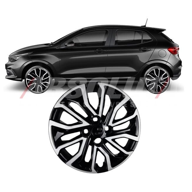 CALOTA ARGO ARO 14 OU 15 CRONOS 2023 FIAT ESPORTIVA LANÇAMENTO TUNING CARRO Leia A Descrição