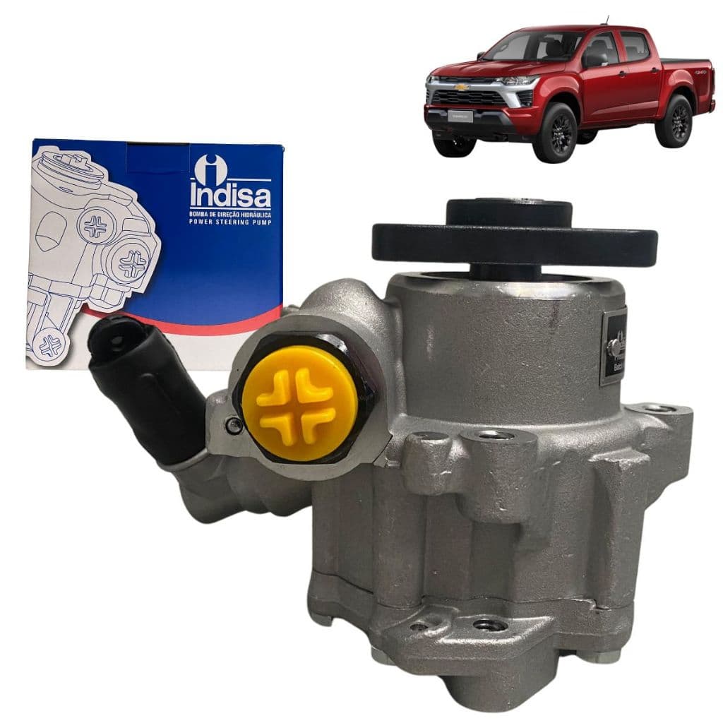 Bomba de direção Hidráulica Indisa Para Chevrolet S10 Blazer Com Motor Maxion 2.2 2.5 1995 Até 2007