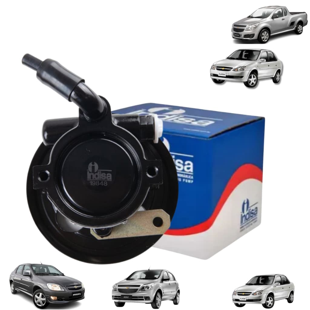 Bomba De Direção Hidráulica Gm Agile 1.4 8v, Classic 1.0 8v, Celta 1.0 8v, Prisma 1.0, Prisma 1.4 8v, Montana 1.4 8v.