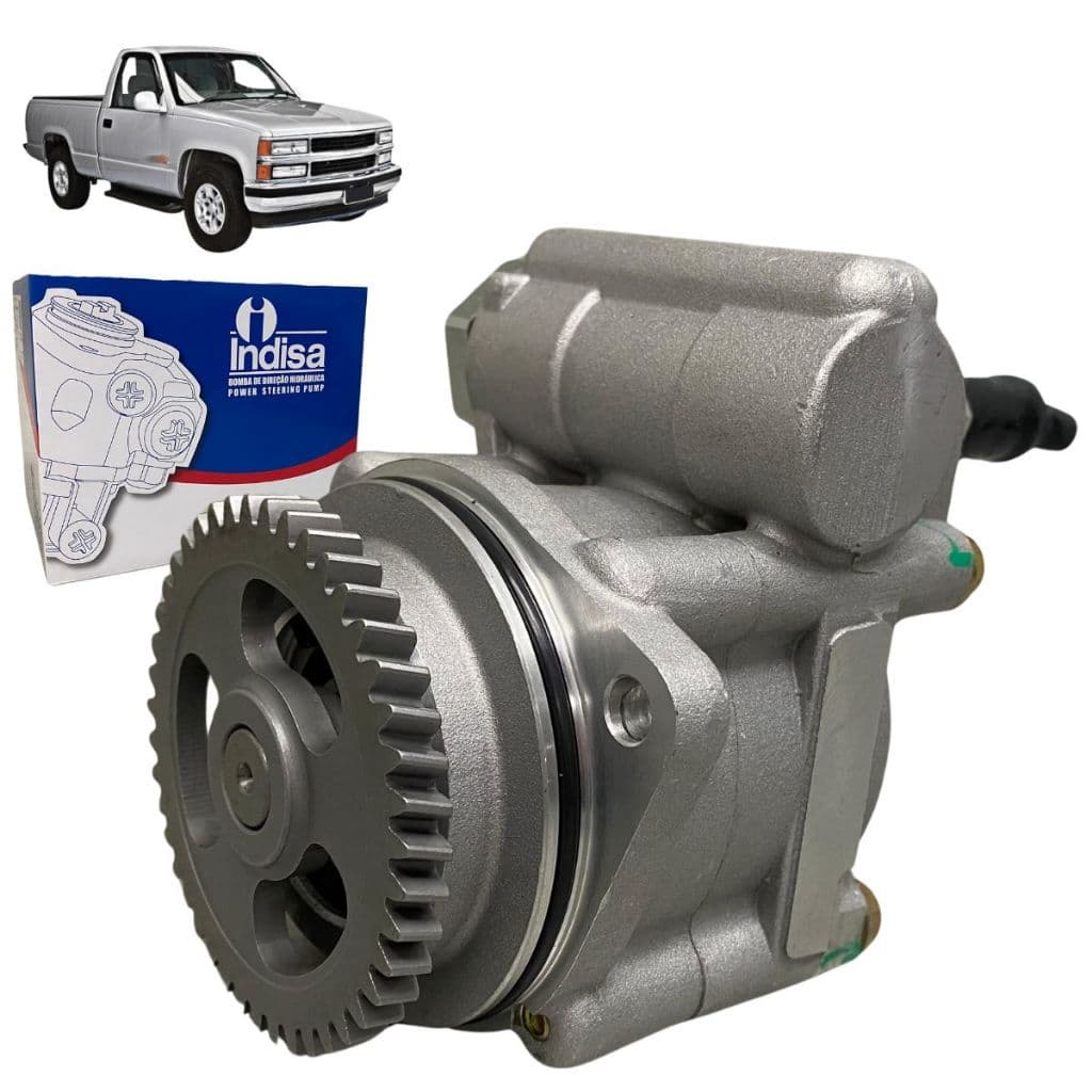Bomba de Direção Hidráulica Para Chevrolet Silverado 4.2 18v 1997 Até 2001 MWM