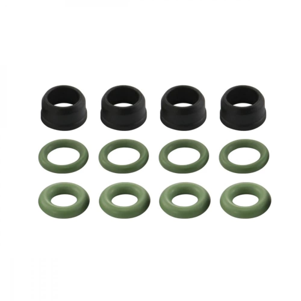 Kit Reparo Bico Injetor MPFI 4 Ponteiras 4 Aneis 8 Orings Ford Volkswagen GM