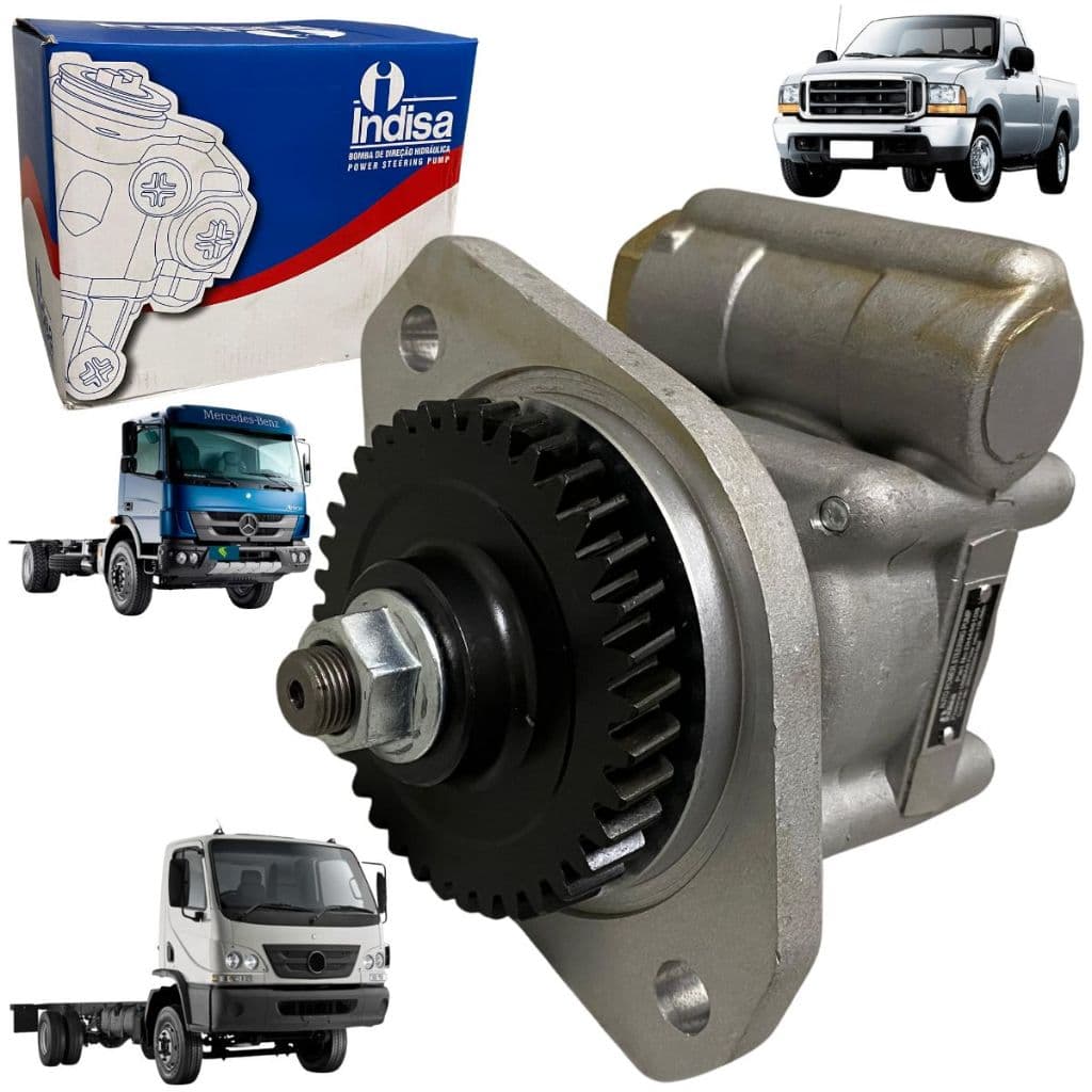 Bomba de Direção Hidráulica Para Ford F250 F350 F40000 Mercedes Benz Atego 1315 4.3 12v