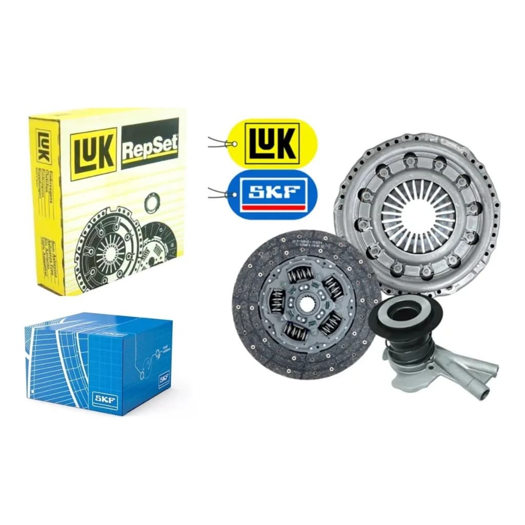 Kit Embreagem Novo Completo Accelo 915 1214c 1215c 1218c Atego 1315 1318c 1418c 1518 1718 1718c Om904 La