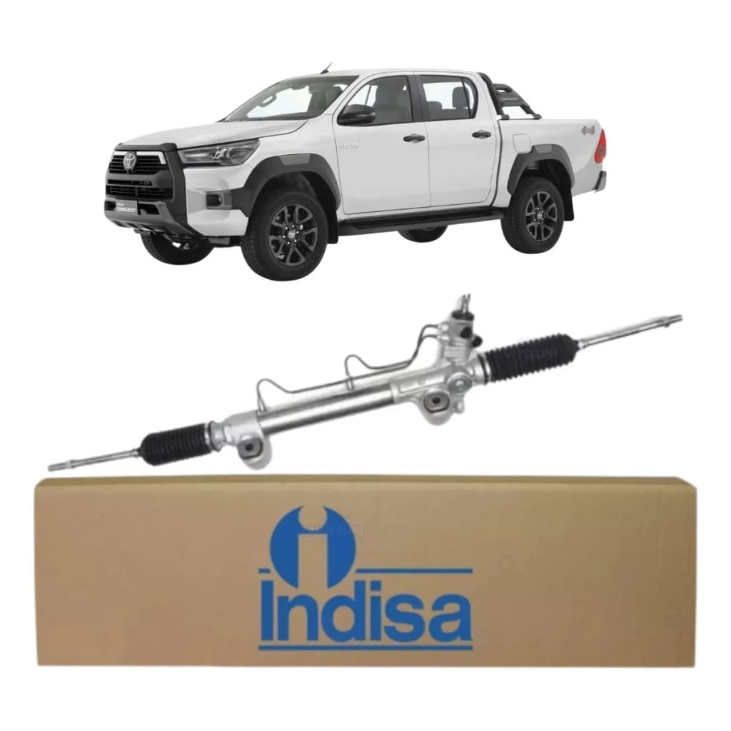 CAIXA DE DIREÇÃO HIDRÁULICA TOYOTA HILUX 2016 A 2024 COM AXIAL