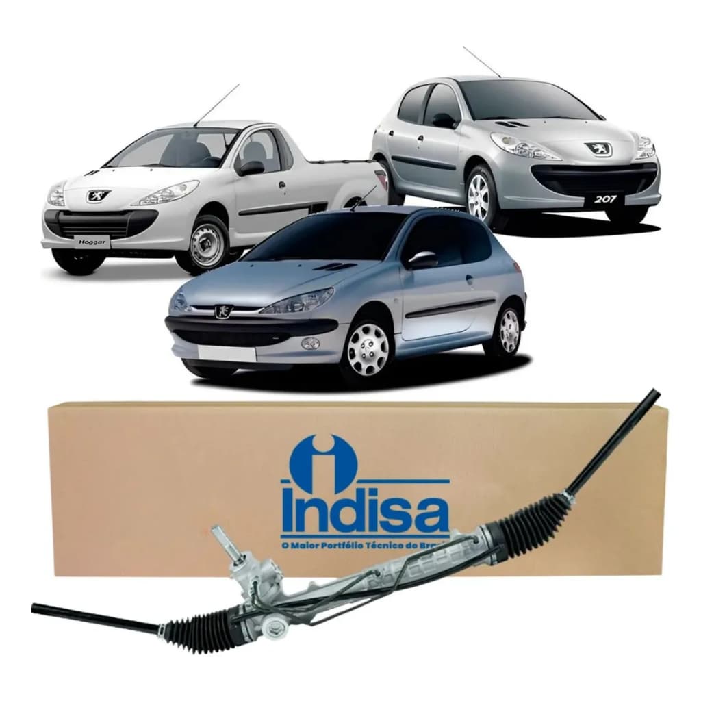 CAIXA DE DIREÇÃO ( SETOR ) PEUGEOT 206 207 HOGGAR 1.0 1.4 1.6 1998 A 2016
