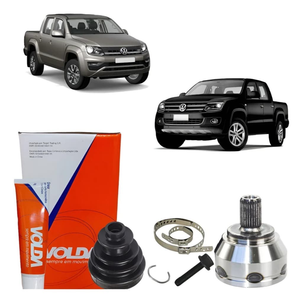 Homocinetica Lado Roda P/ Amarok 2011 Á 2019 Ld/le Esquerdo E Direito