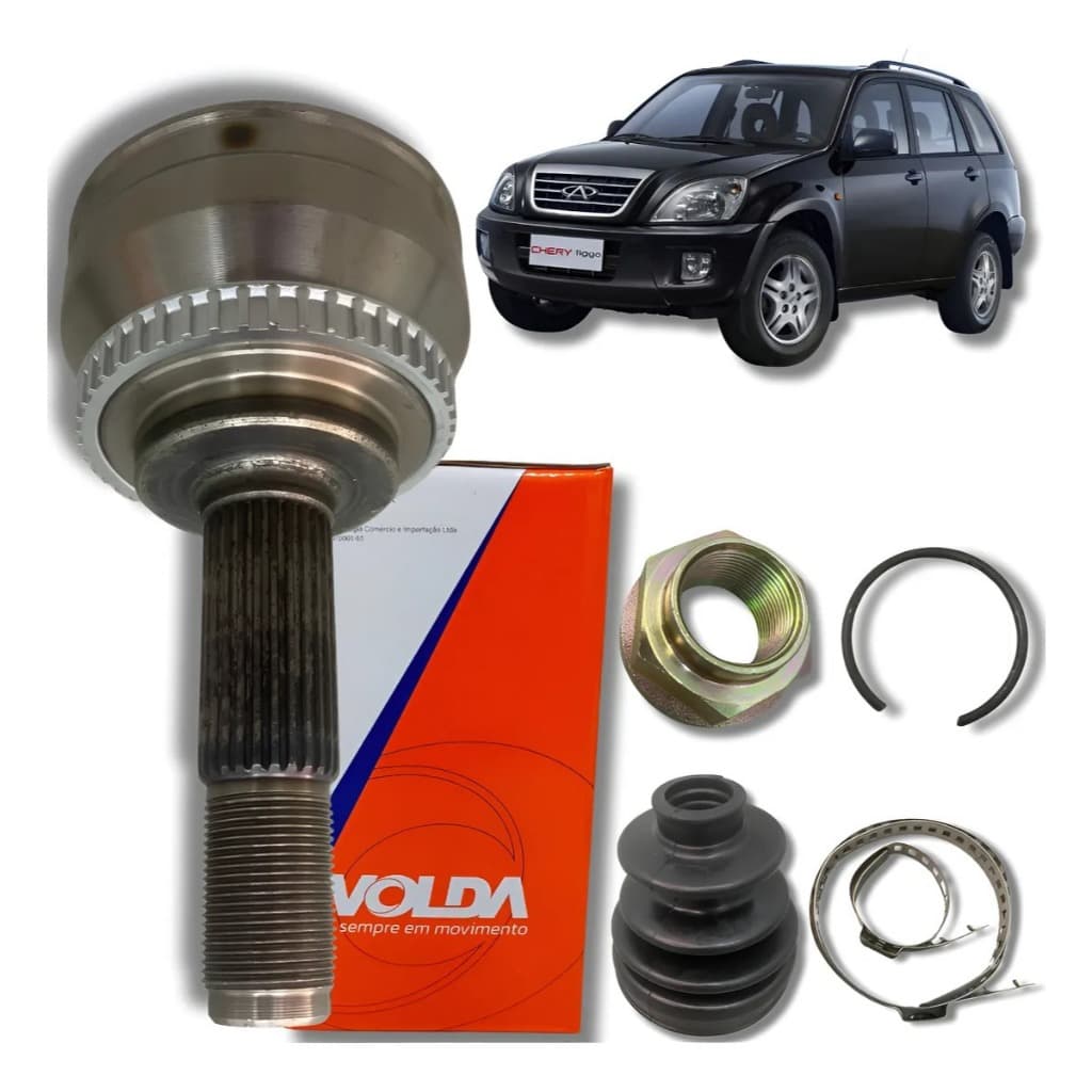 Junta Homocinética Para Chery Tiggo 2.0 16V 2009 até 2015 26 X 25 Esquerdo / Direito  Com Abs