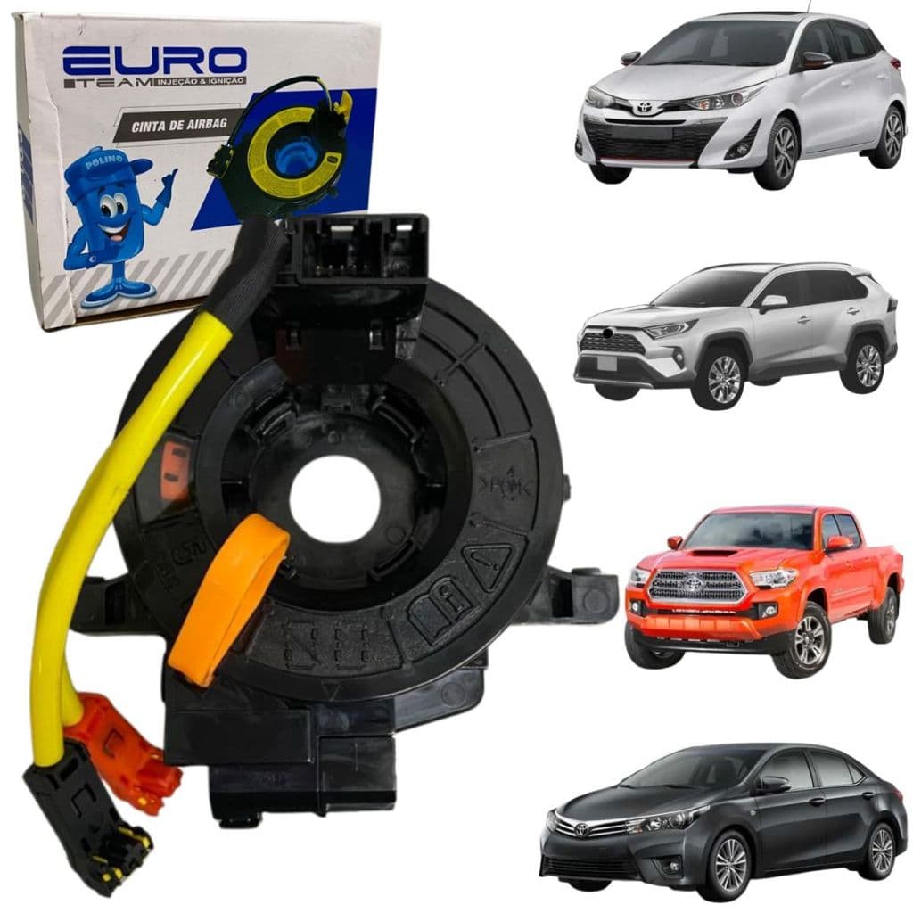 Cinta do Airbag Toyota Corolla 1.8 Yaris 1.3 1.5 Tacoma 2.7 4.0 RAV4 2.5 2006 Até 2014