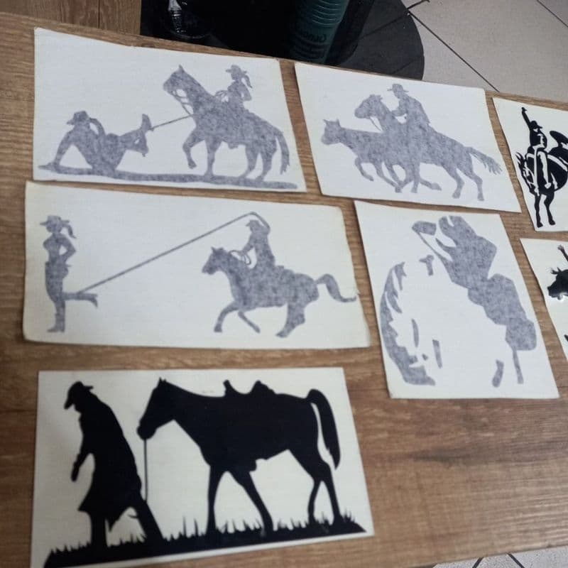 Adesivo Boiadeira/Cowboy/Agroboy