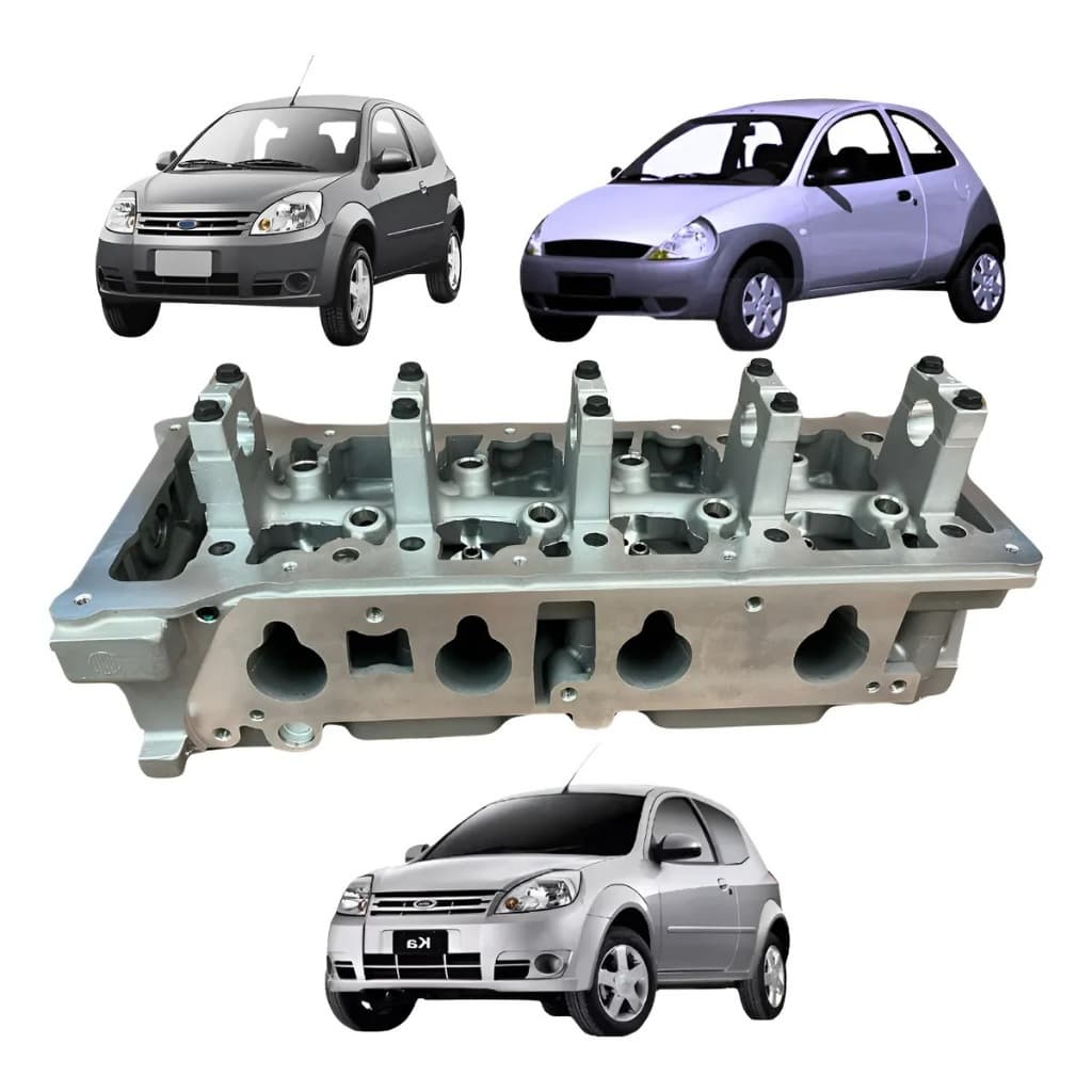 Cabeçote Autovix Para Fiesta Zetec Focus Ecosport 1.6 8v