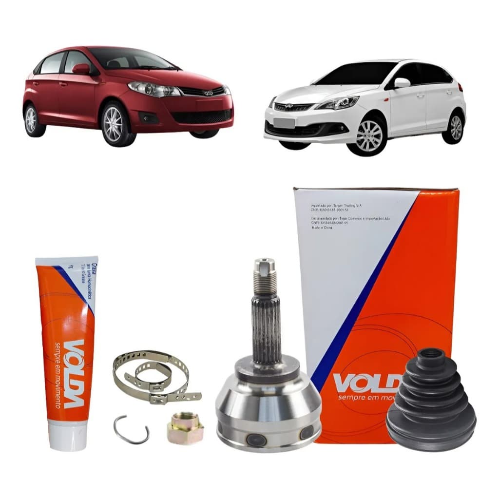 Junta Homocinética Para Chery Celer 1.5 16v 2013 Até 2016