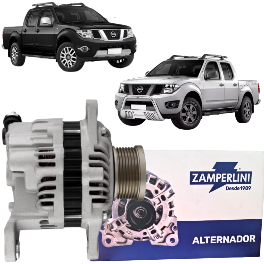 Alternador 100a 12v Nissan Frontier 2.5 16v SLE 2007 2008 2009 2010 2011 2012 2013 2014 A3TG2681