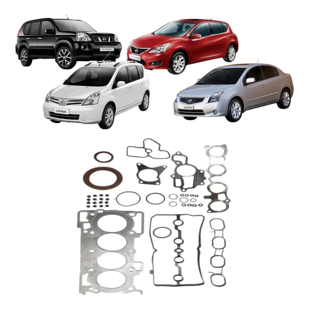 Jogo De Juntas Completa Com Retentores Para nissan Xtrail Mr20de 2008 A 015