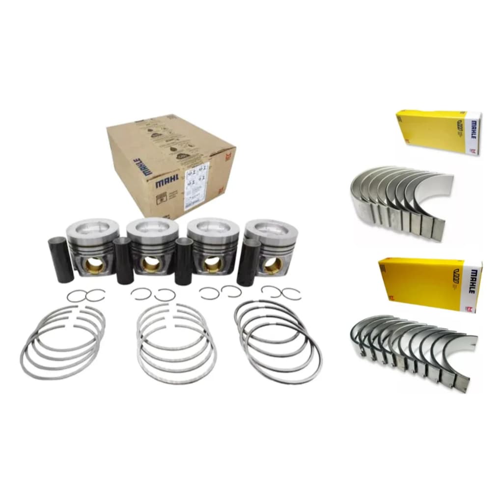 Kit Pistão Anel 0,50 + Bronzinas 0,25 Amarok 2.0 Metal Leve