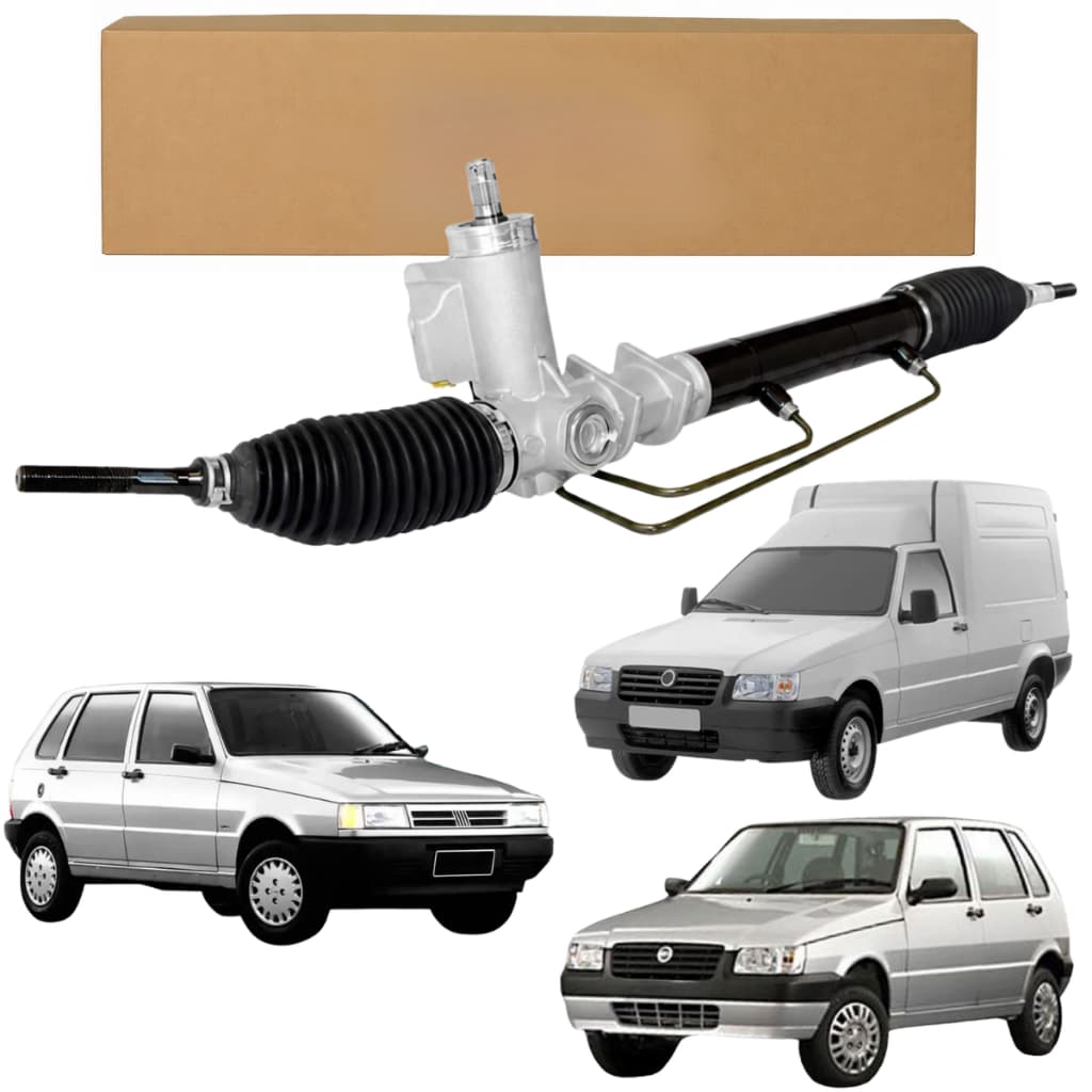 Caixa Setor de Direção Hidráulica Para Fiat Uno Fiorino Elba Prêmio Motor FIre 2007 Até 2013