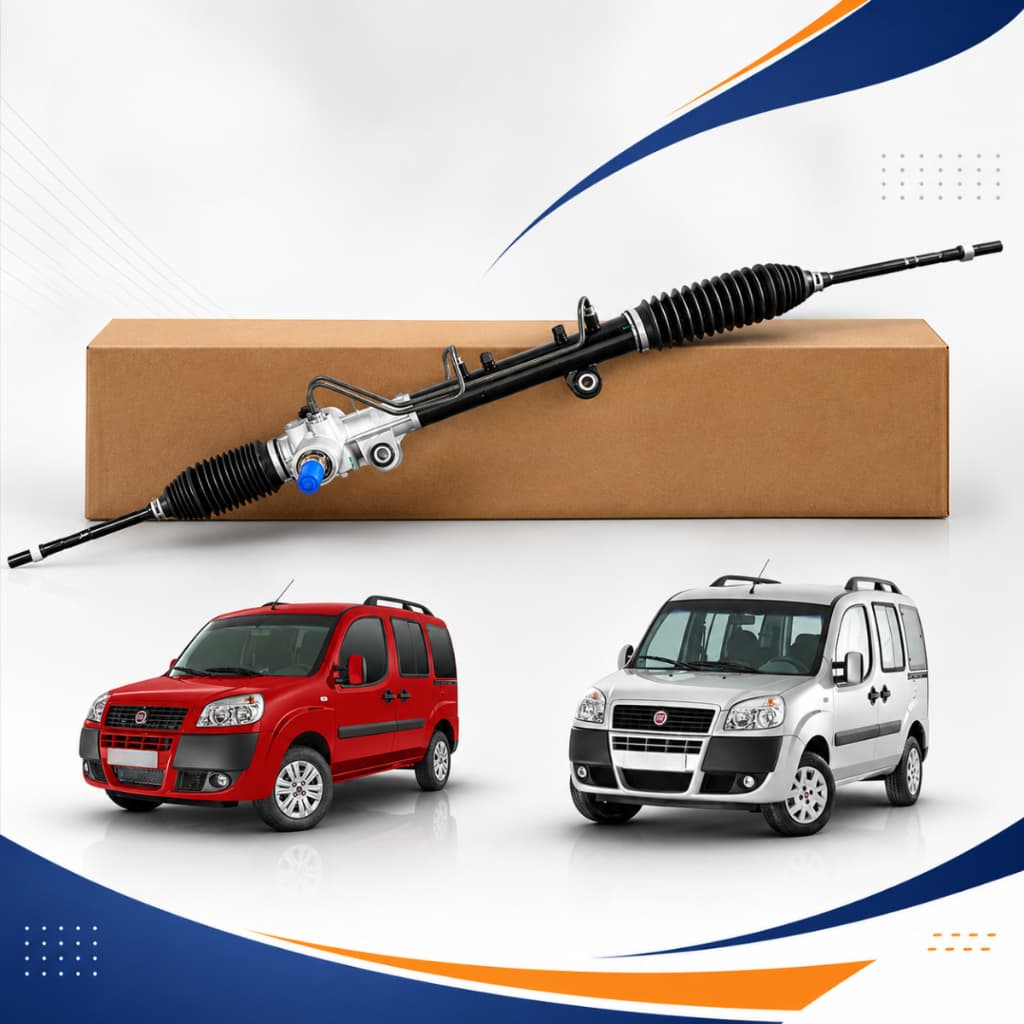 Caixa Setor de Direção Hidráulico Para Fiat Doblo 1.3 1.4 1.8 Motor Etorq 2001 Até 2020 Indisa