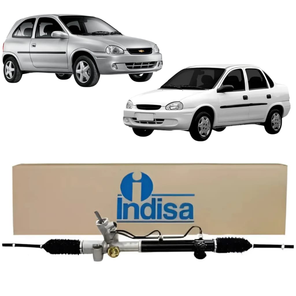 Caixa Setor de Direção Hidráulica Para Chevrolet Classic Celta Corsa Prisma 1996 Até 2010