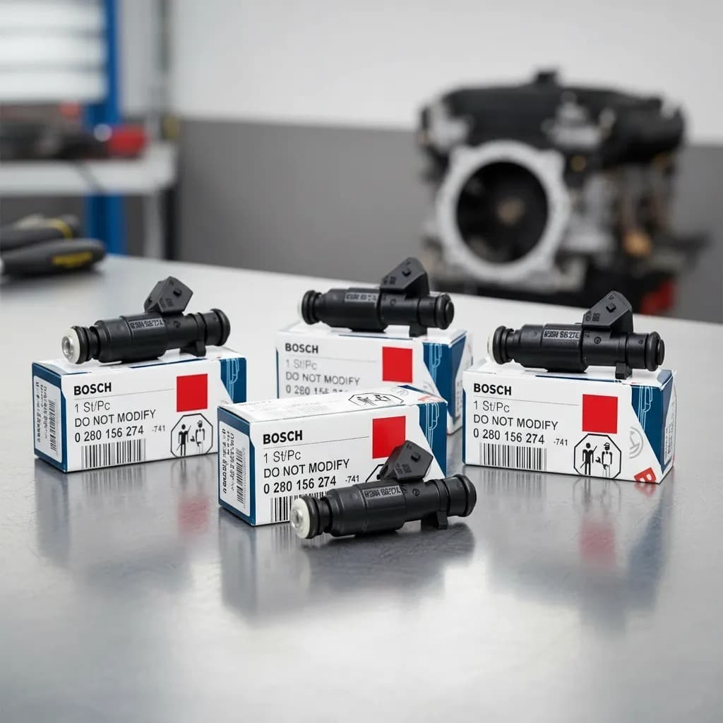 4 Bico Injetor Vw Fox Golf Polo 1.6 Flex Bosch 0280156274