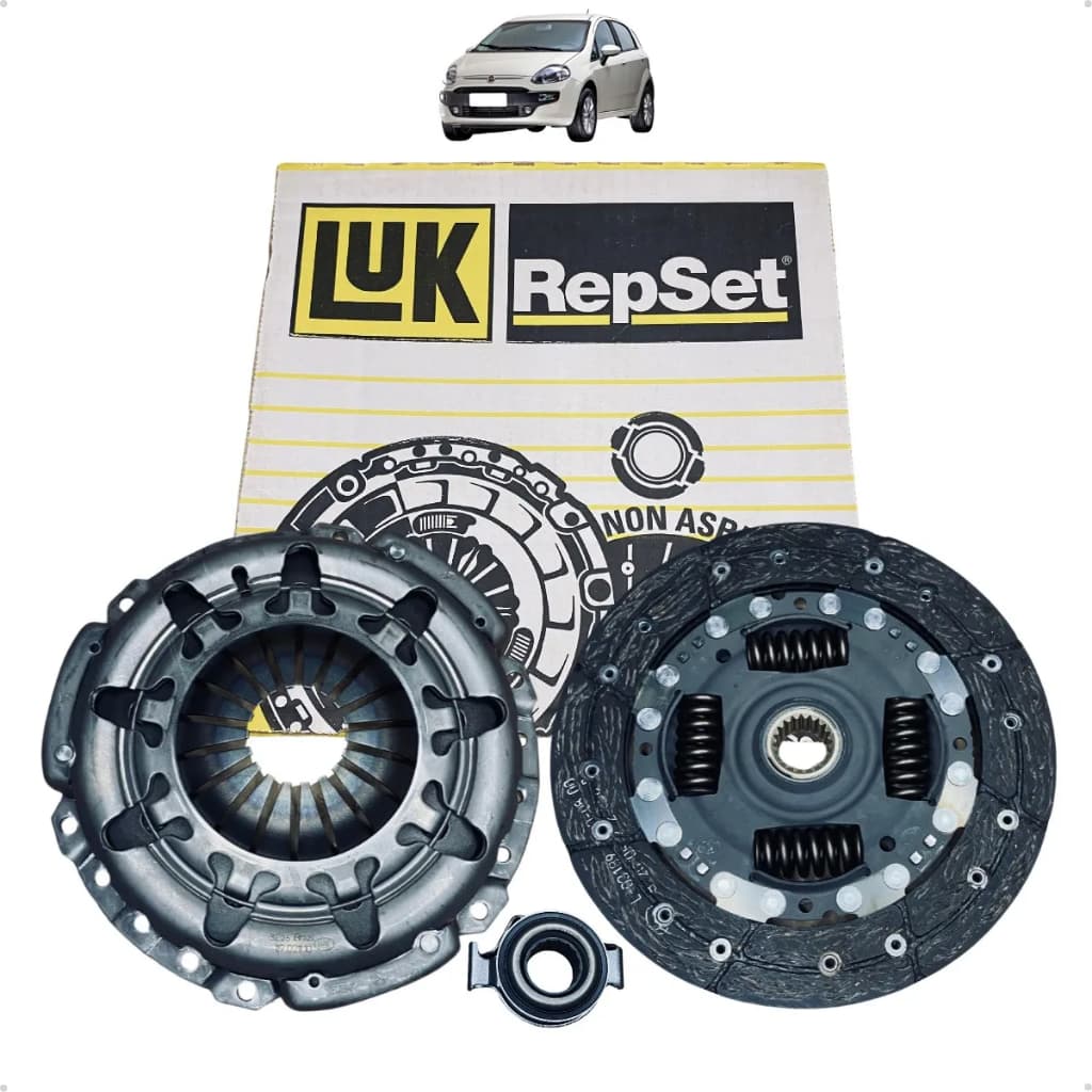 Kit Embreagem Punto 1.4 8v Flex 2007 2008 2009 2010 Ate 2017
