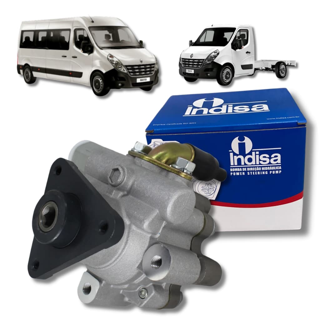 Bomba de Direção Hidráulica para os veículos Renault Master, motores 2.3 16v - Produto Novo, com qualidade e durabilidad