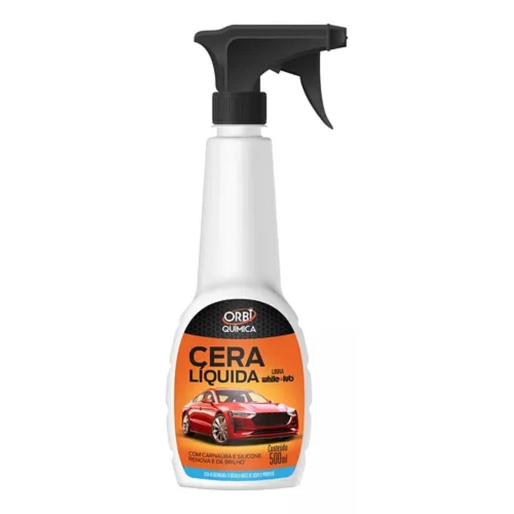 Cera Concentrado c/ Carnauba E Silicone Orbi500ml Moto Carro