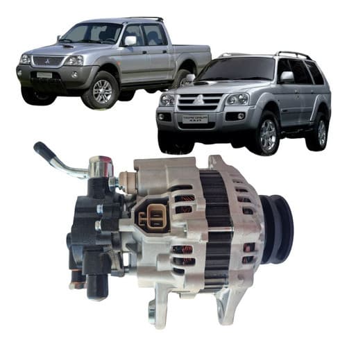 Alternador Com Bomba Vácuo L200 Gl Gls Hpe Sport 2.5 06/23
