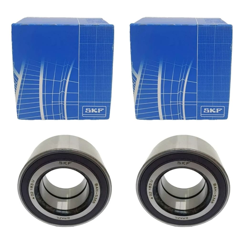 Par Rolamento Roda Dianteira Gol Fox Voyage G5 G6 G7 C/ Abs