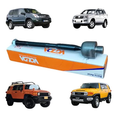 Barra Axial Ld - Le Para Toyota FJ Cruiser / Land Cruiser Prado 4X4 2002 até 2009