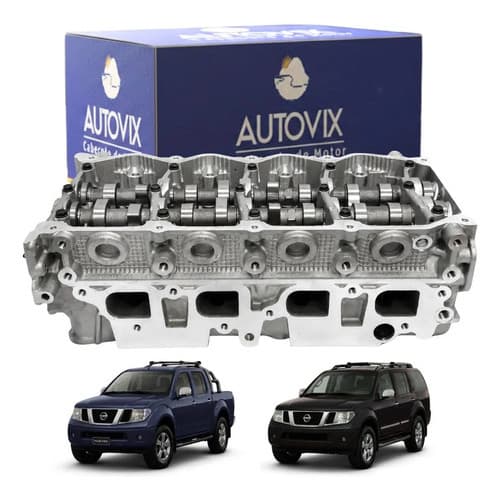 Cabeçote Completo Montado para Nissan Frontier e Pathfinder 2.5 16V Motor YD25