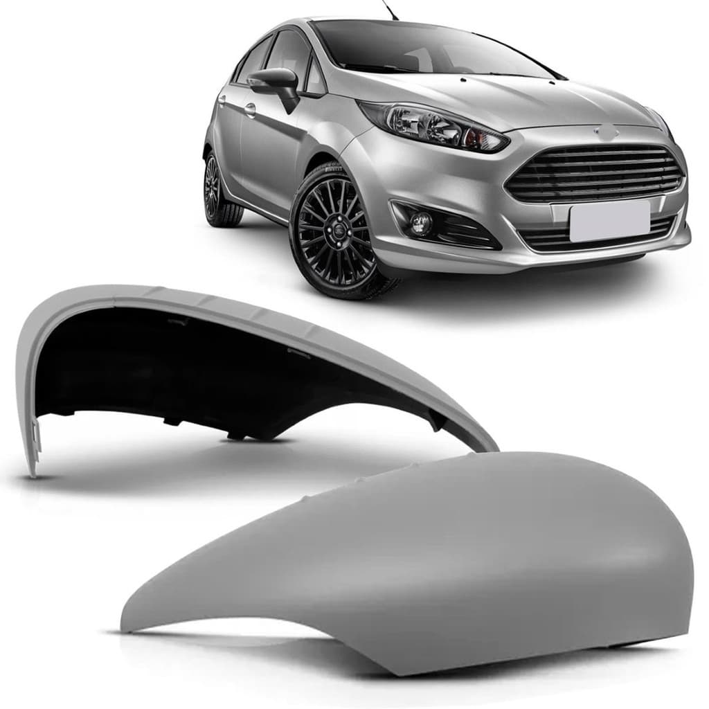 Capa Retrovisor Fiesta 2011 2012 2013 A 2019 C/ Furo Pisca