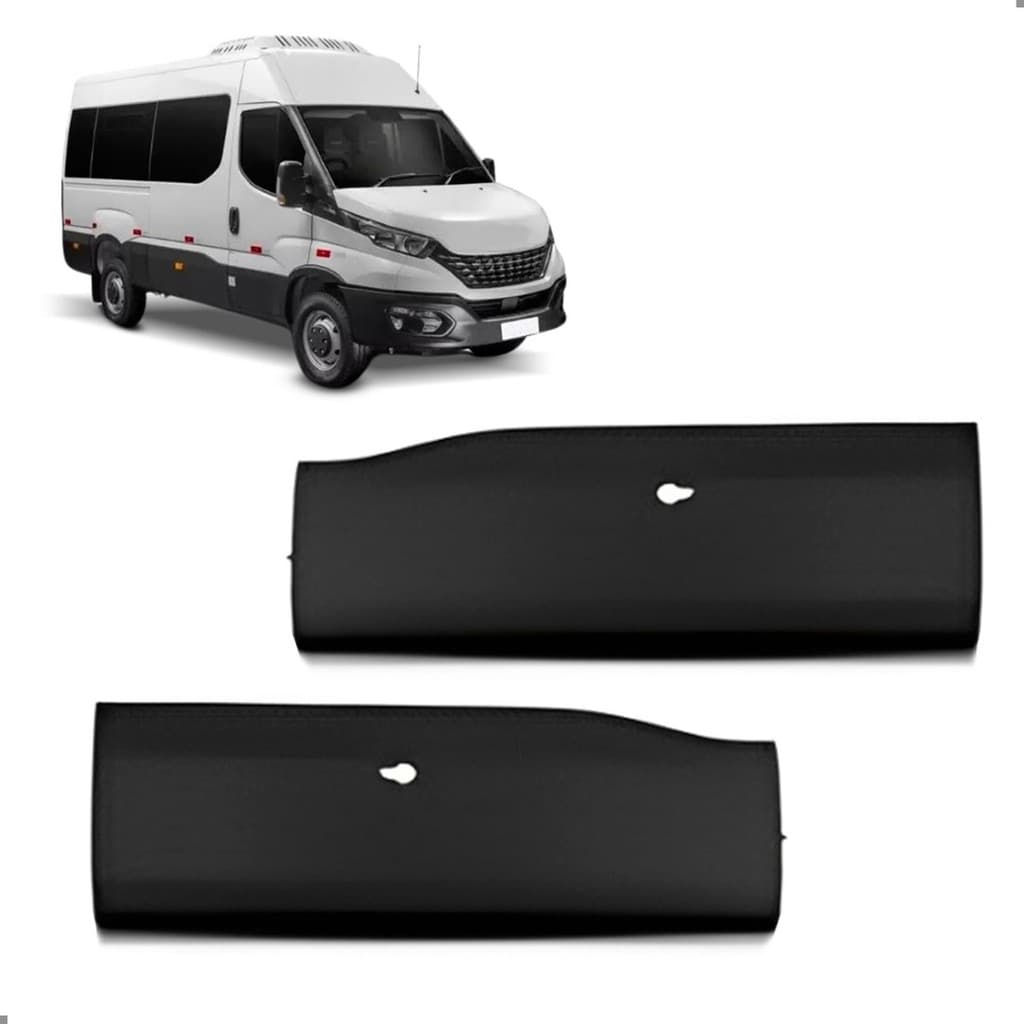 Friso Porta Correr Para Iveco 2020 a 2024 Com Furo Lanterna