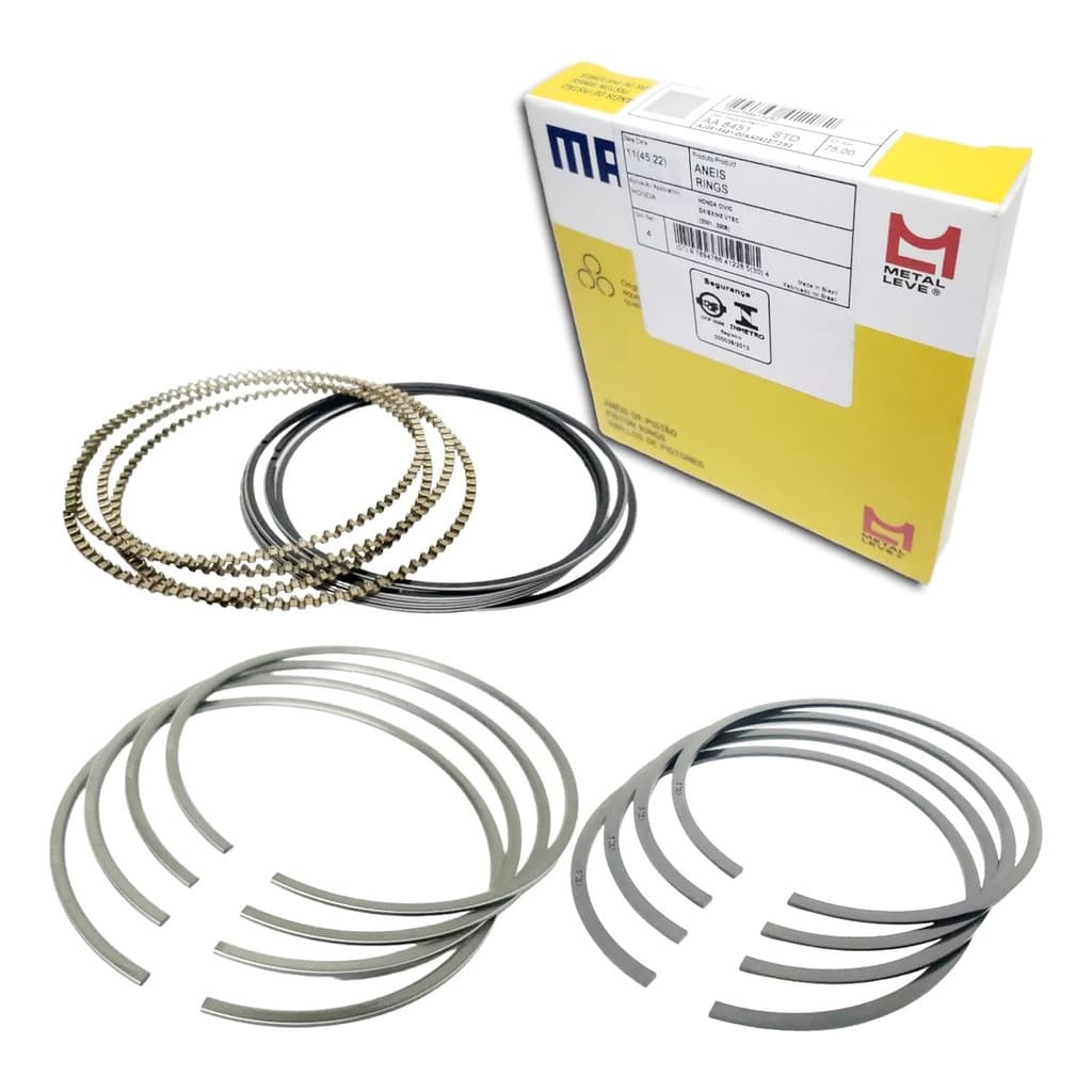 Jg Anel Motor 1,00mm Gol Saveiro Ap 1.6 1.8 1997 Em Diante