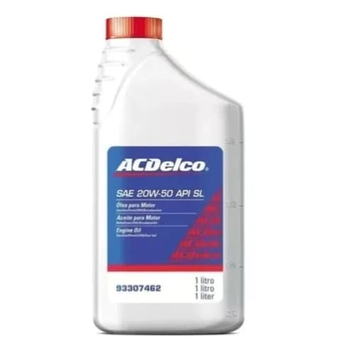 Óleo mineral motor SAE 20W50 API SL ACDelco 93307462