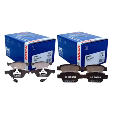 Pastilha de Freio - Kit Dianteira + Traseira - Fiat Bravo 1.8 Bosch