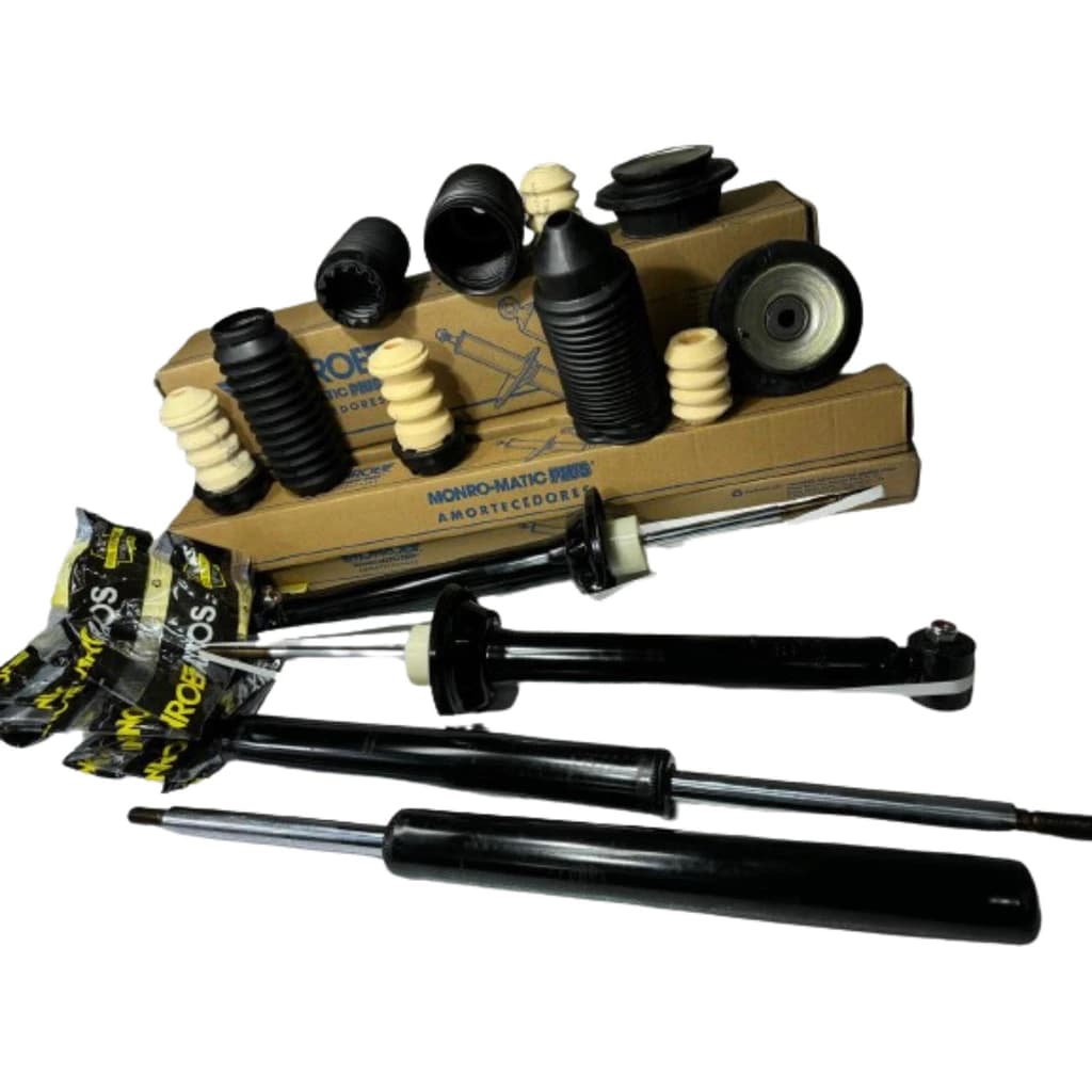 Amortecedor (Kit 04Peças) - Gol Parati G3 G4 Monroe Gás + Kit Axios