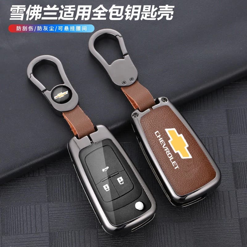 Capa da Chave de Carro de Liga de Zinco Chevrolet Astra Corsa Meriva Cruze Malibu