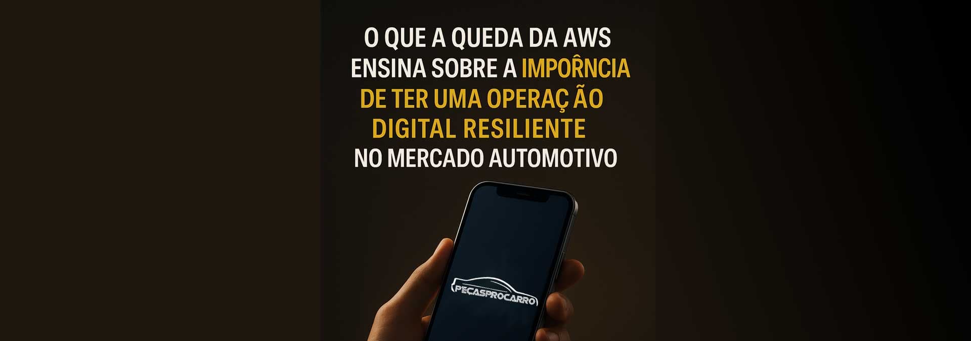 O Que a Queda da AWS Ensina Sobre a Importância da Resiliência Digital no E-commerce de Autopeças